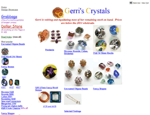 Tablet Screenshot of gerriscrystals.com